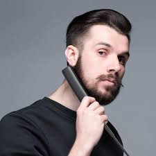 Hair & Beard Straightener Comb for Men | Multifunction Electric Hair & Beard Styling Brush | Quick Heating Ceramic Straightener