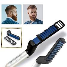 Hair & Beard Straightener Comb for Men | Multifunction Electric Hair & Beard Styling Brush | Quick Heating Ceramic Straightener