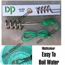 Electric Water Heating Rod Portable Electric Water Heater Electric Water Immersion Rod 1500 Watt